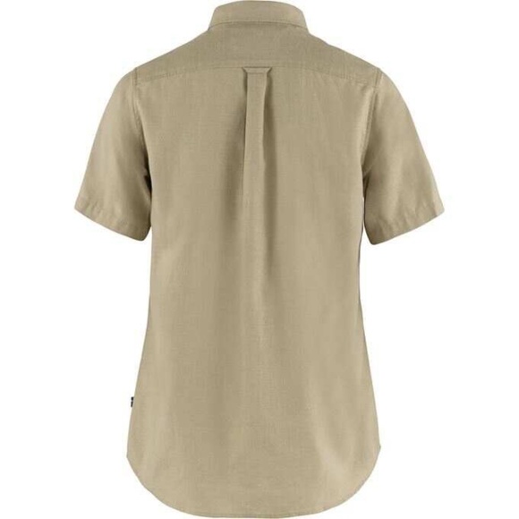 BNWT Övik Travel Shirt SS W Colour: Sand Stone - Picture 2 of 5